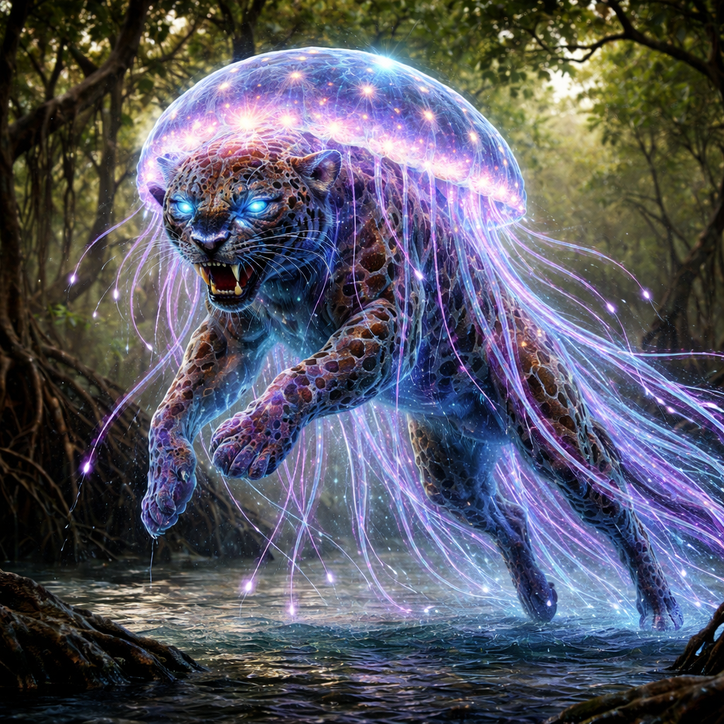 Jellyguar, hybrid of Jellyfish and Jaguar
