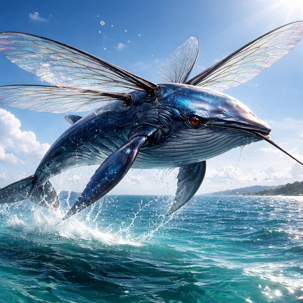 Mosquale, hybrid of mosquito and Whale
