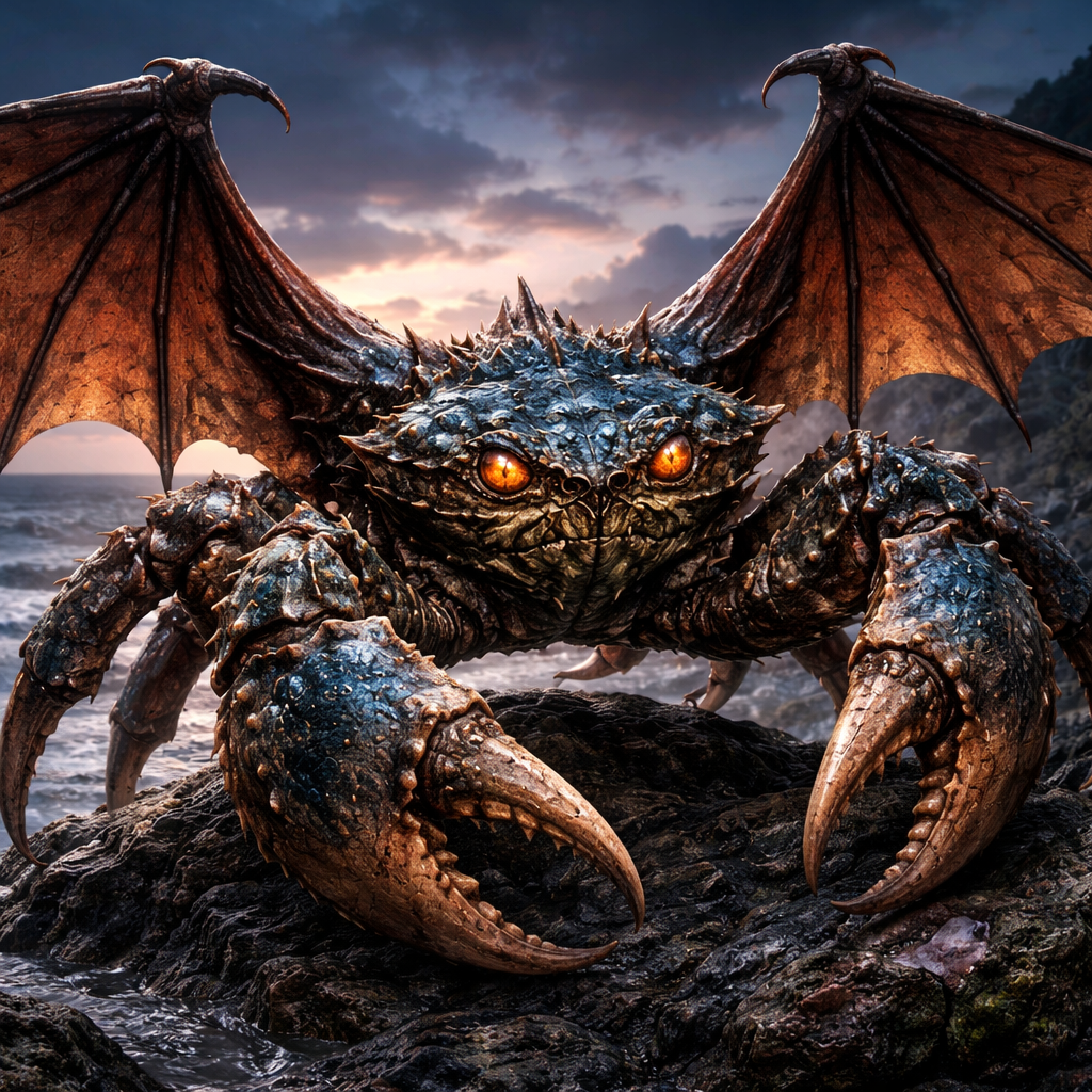 Batcrab, hybrid of Bat and Crab