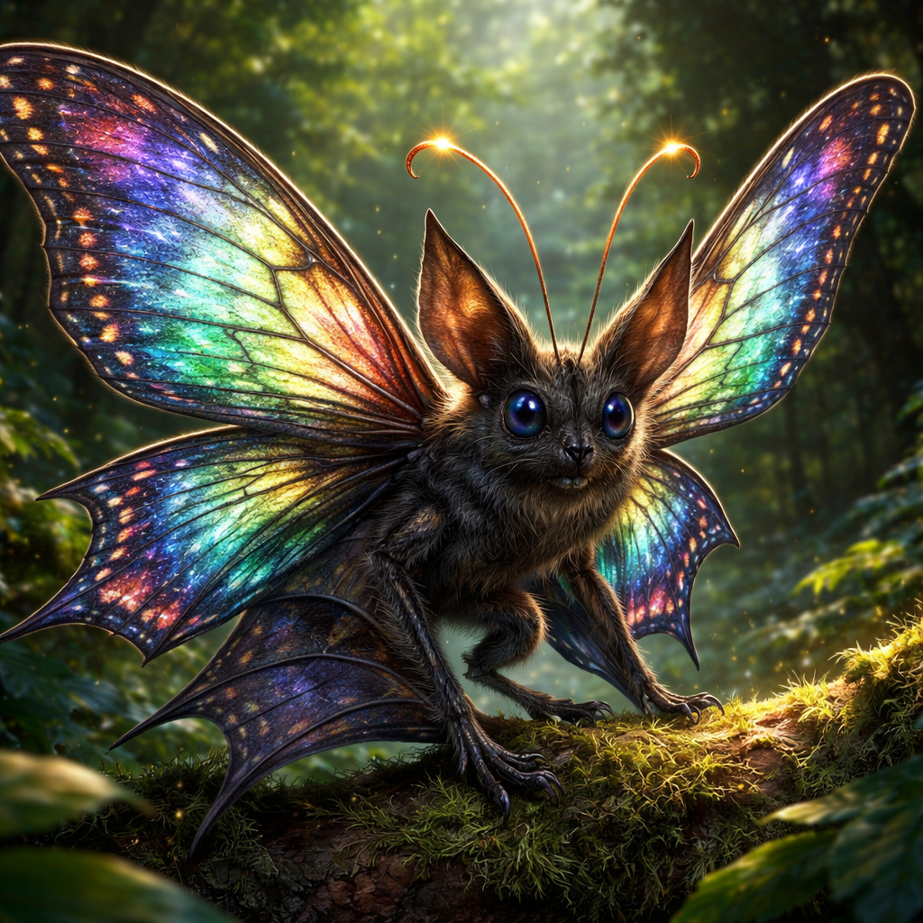 Batutofly, hybrid of Bat and Butterfly