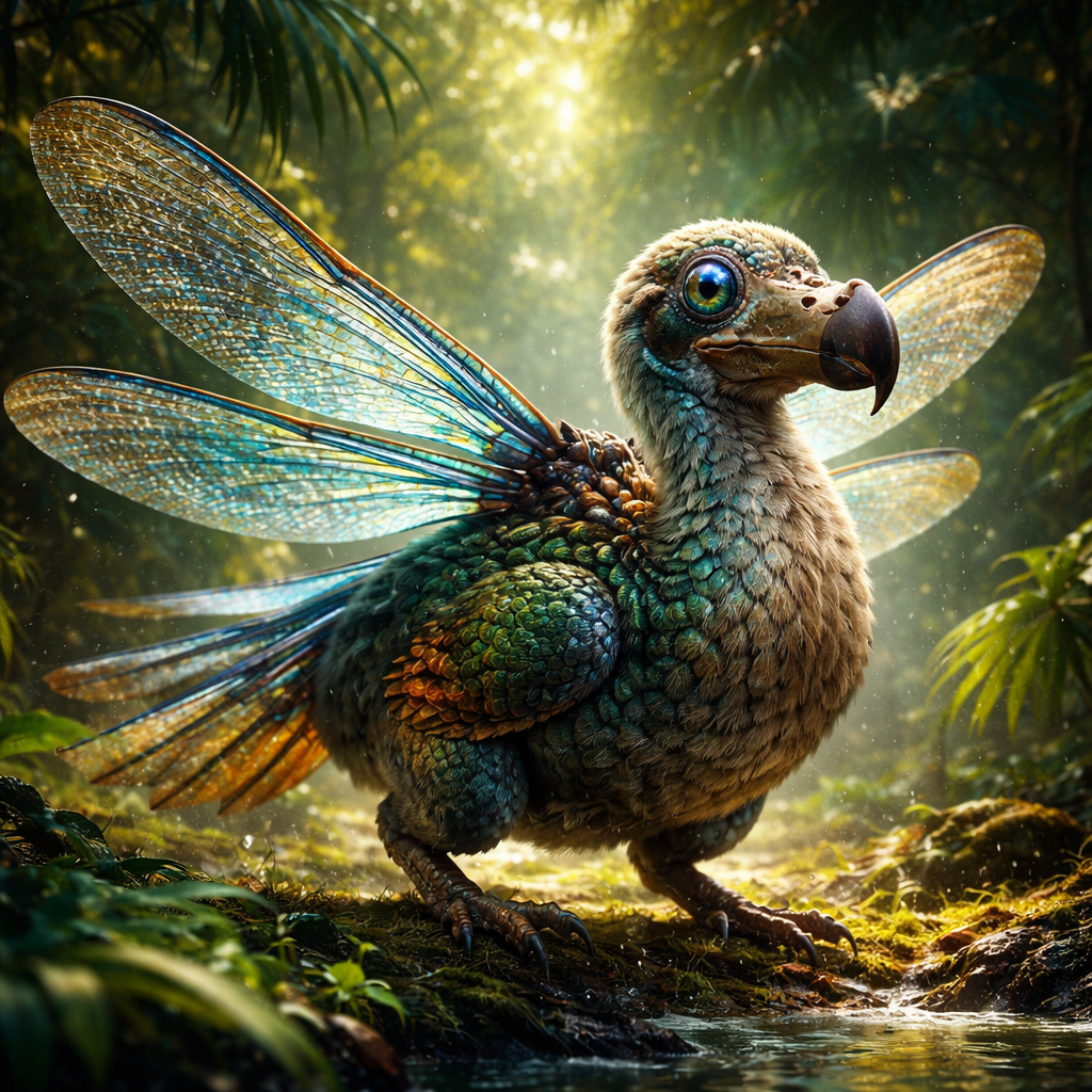 Drogofly, hybrid of Dodo and Dragonfly