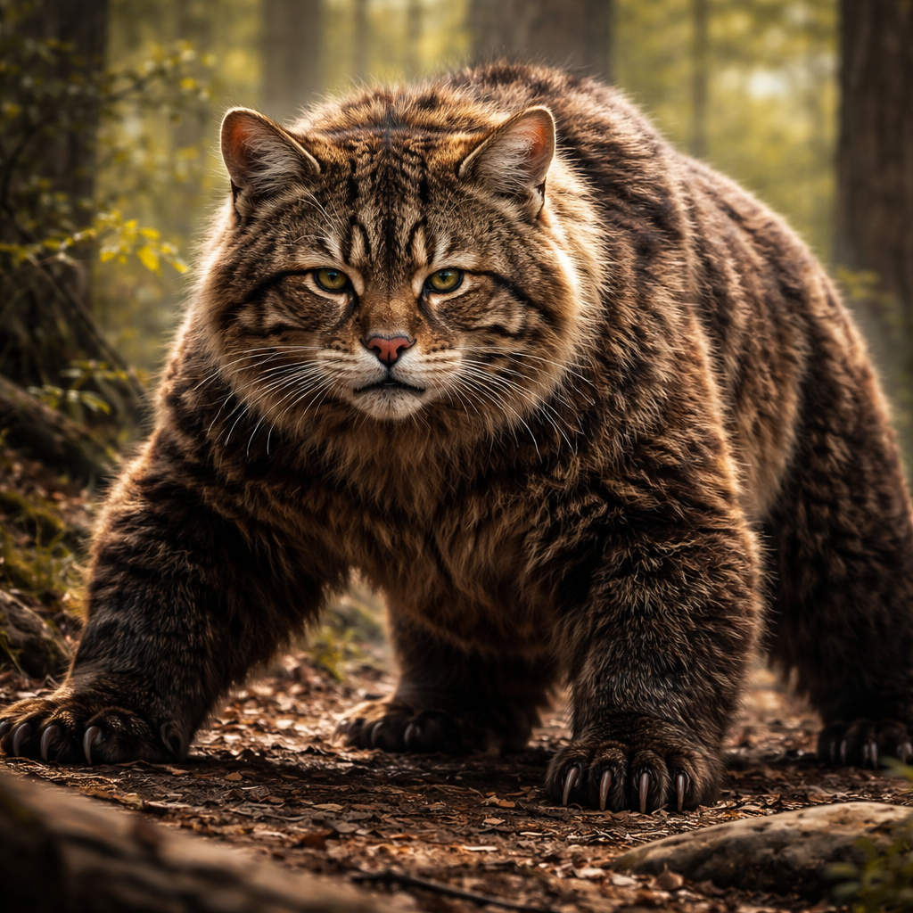 Cattbear, hybrid of Cat and Bear