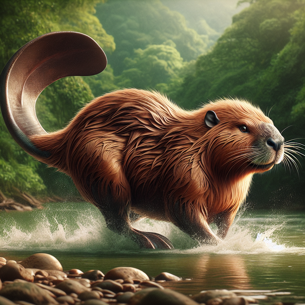 Beavolphin, an AI-generated hybrid of Beaver and Dolphin