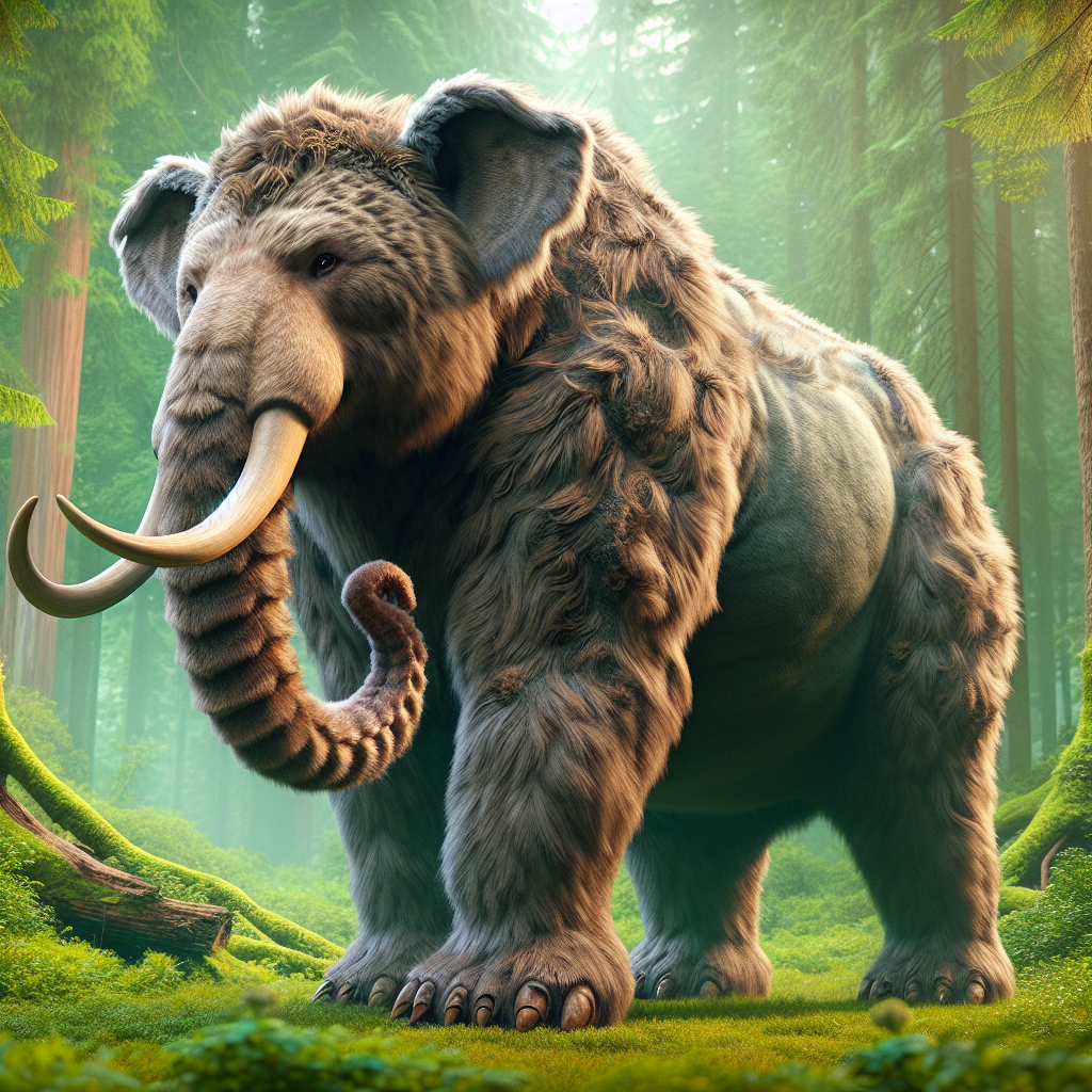 Belephant, an AI-generated hybrid of Bear and Elephant