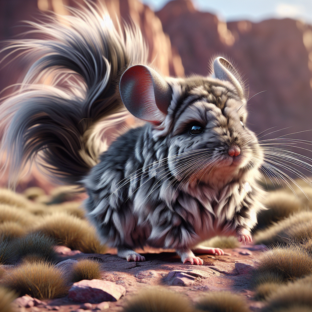Chinster, an AI-generated hybrid of Chinchilla and Hamster