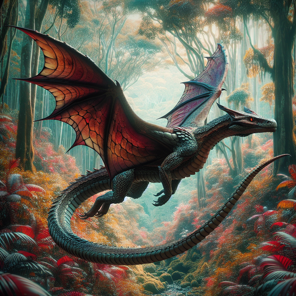 CobraBat, an AI-generated hybrid of Cobra and Bat