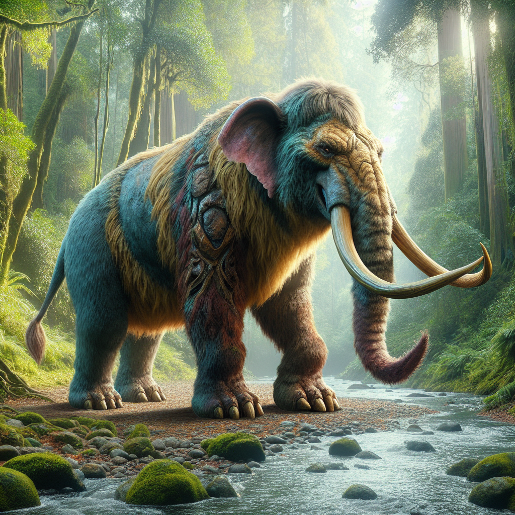 Belephant, an AI-generated hybrid of Bear and Elephant