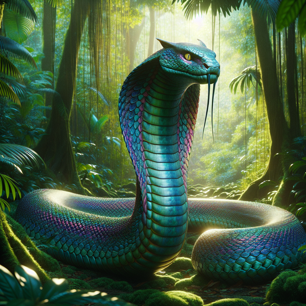 Cattail, an AI-generated hybrid of Cat and Cobra