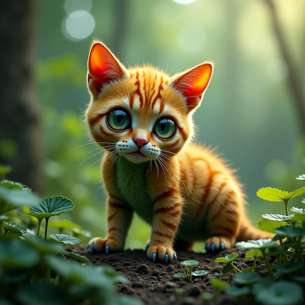 Cattipillar, an AI-generated hybrid of Caterpillar and Cat