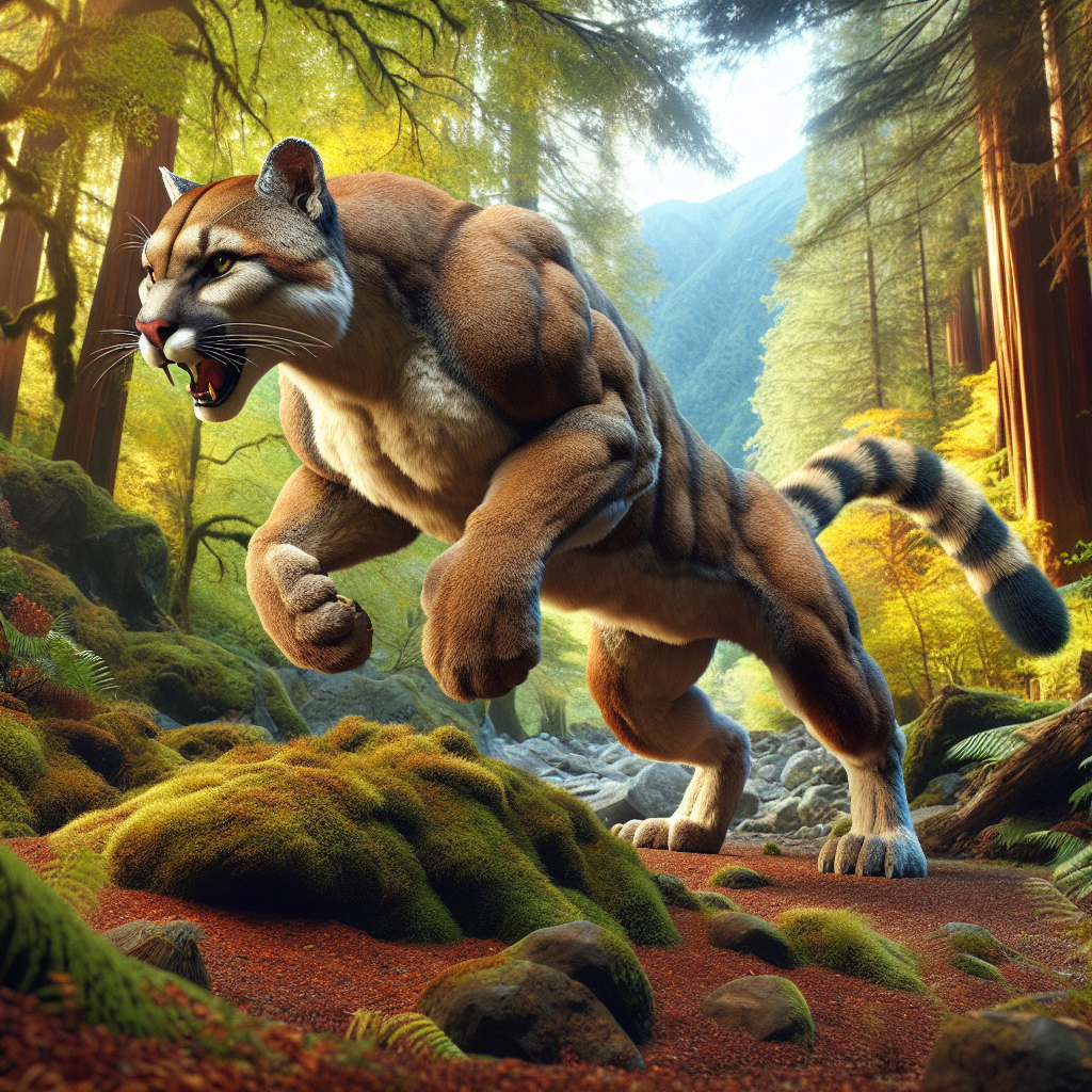 Cougder, an AI-generated hybrid of Badger and Cougar