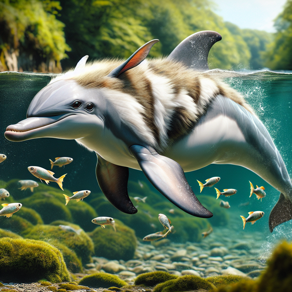 Chipolphin, an AI-generated hybrid of Chipmunk and Dolphin