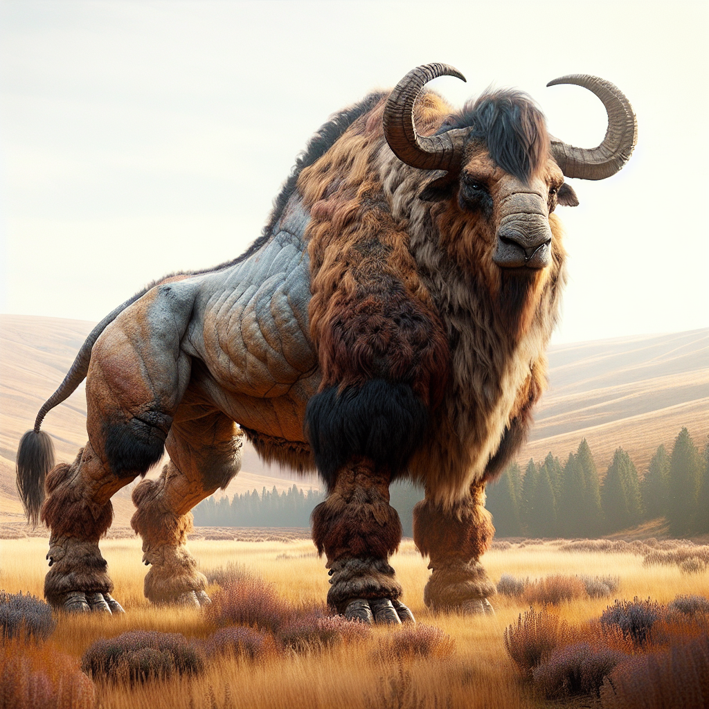 Bicam, an AI-generated hybrid of Camel and Bison