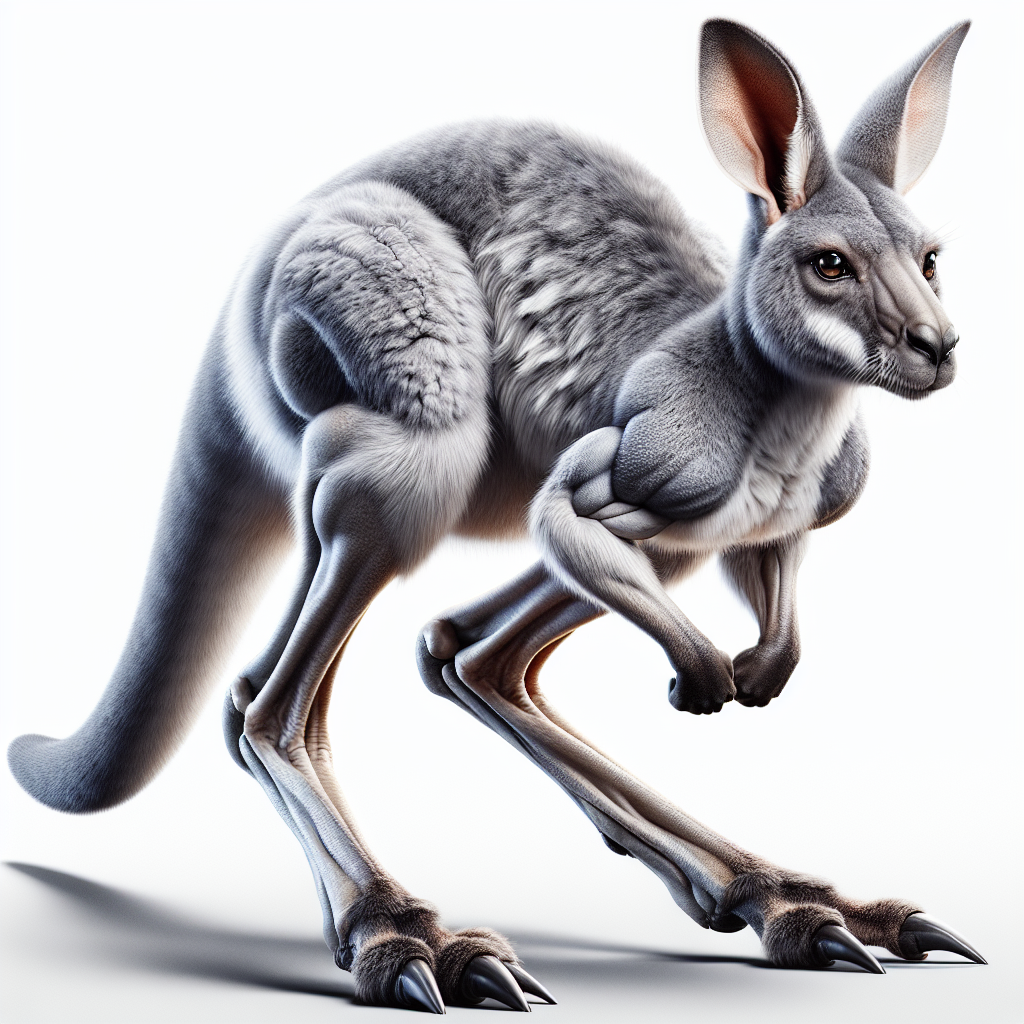 Kangawall, an AI-generated hybrid of Kangaroo and Wallaby