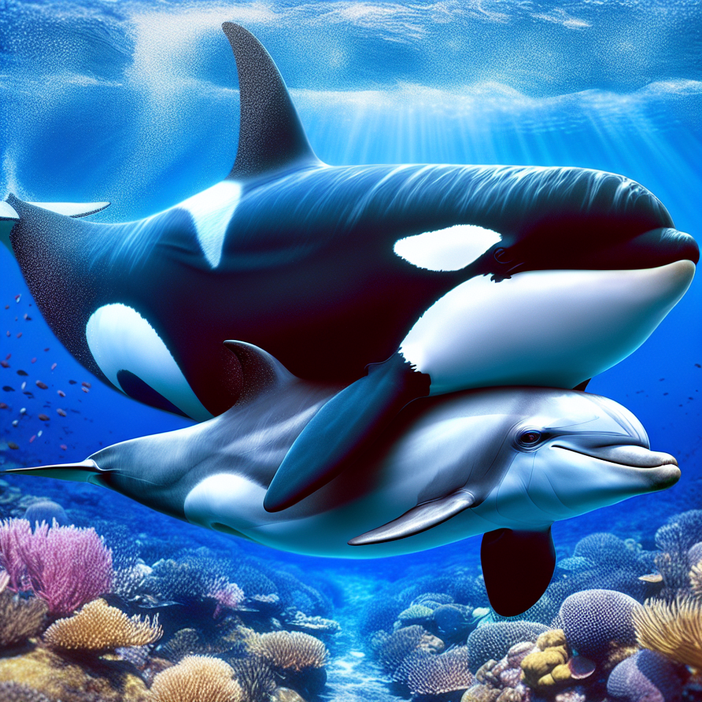 Orcaphin, an AI-generated hybrid of orca and Dolphin