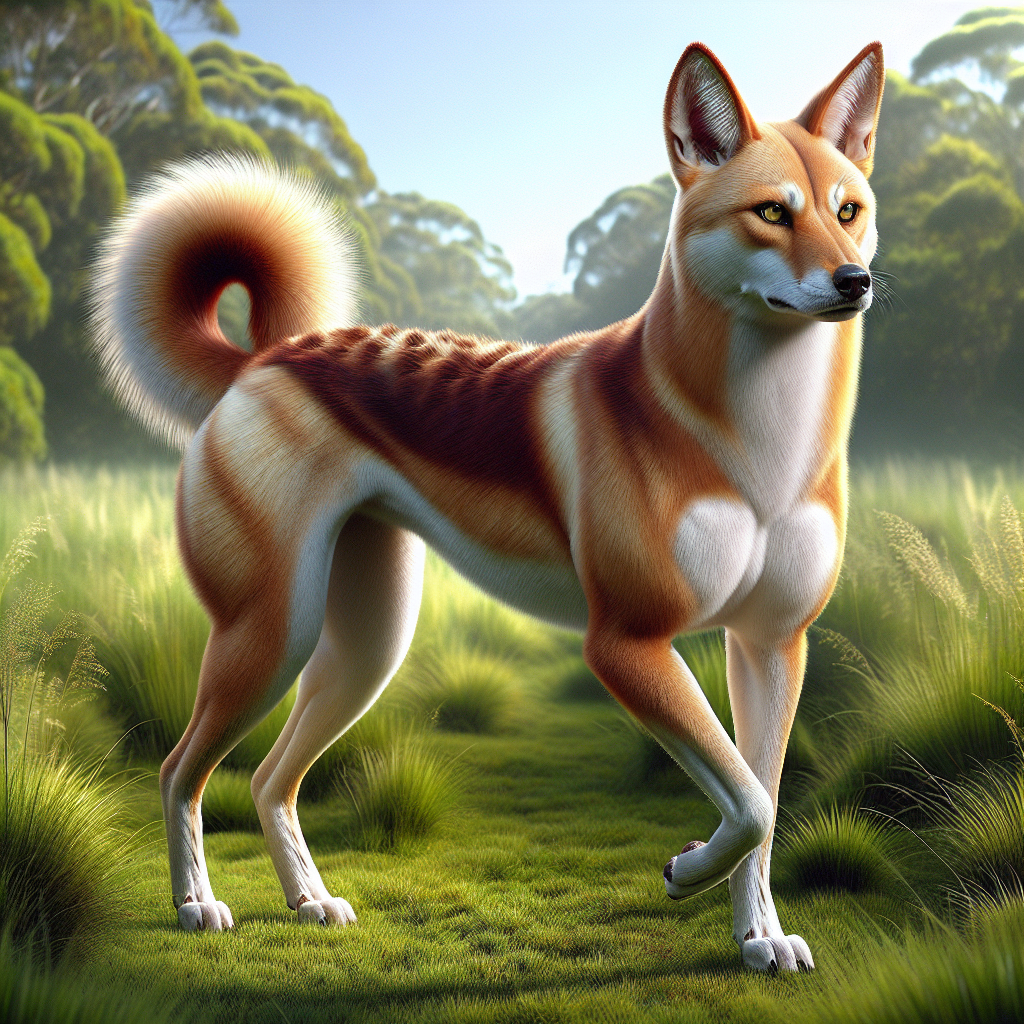 Dindog, an AI-generated hybrid of Dingo and dog