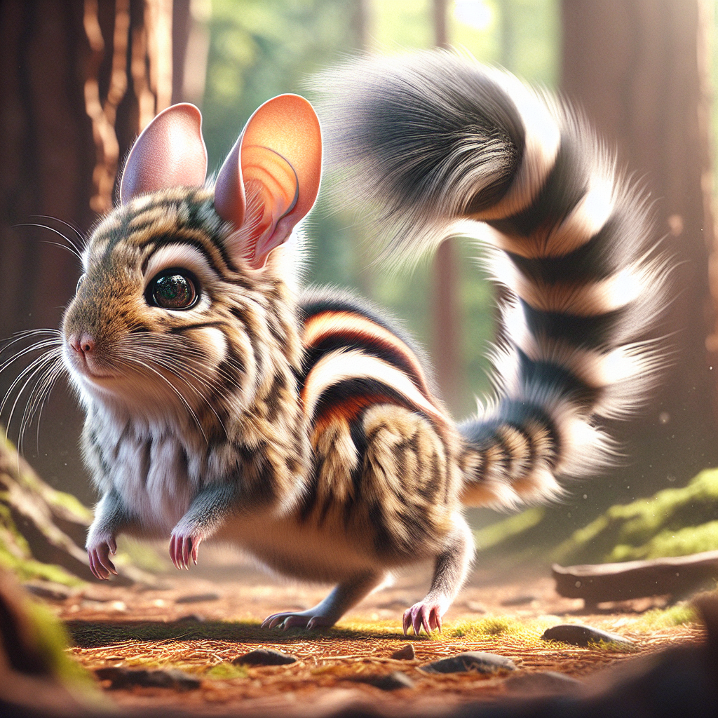 Chinchipmunk, an AI-generated hybrid of Chinchilla and Chipmunk