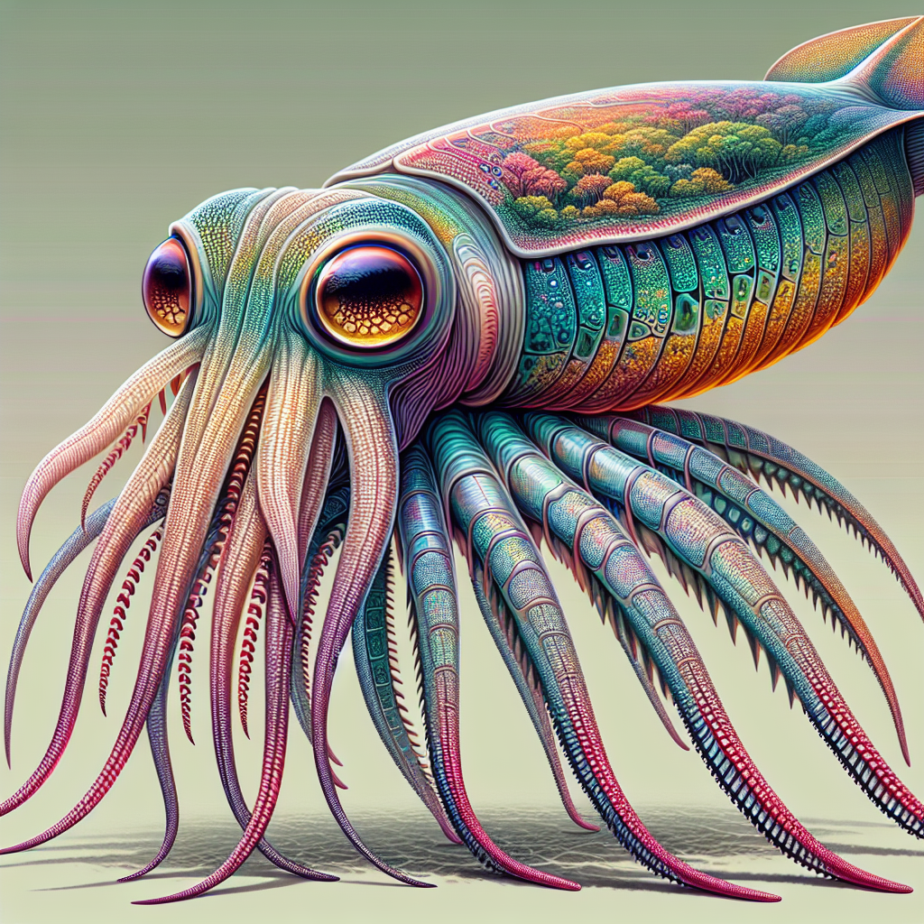 Squidder, an AI-generated hybrid of Squid and Spider