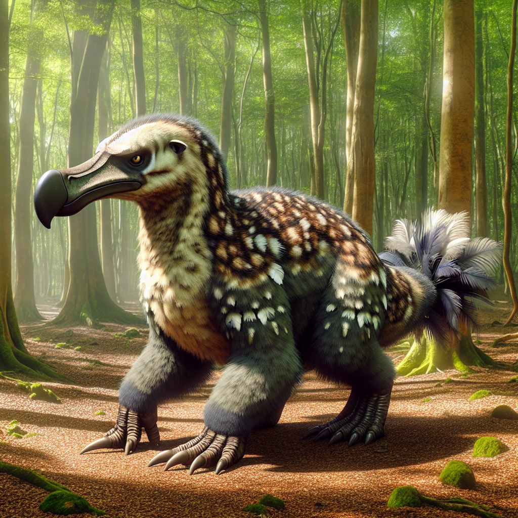 Dodobadger, an AI-generated hybrid of Badger and Dodo