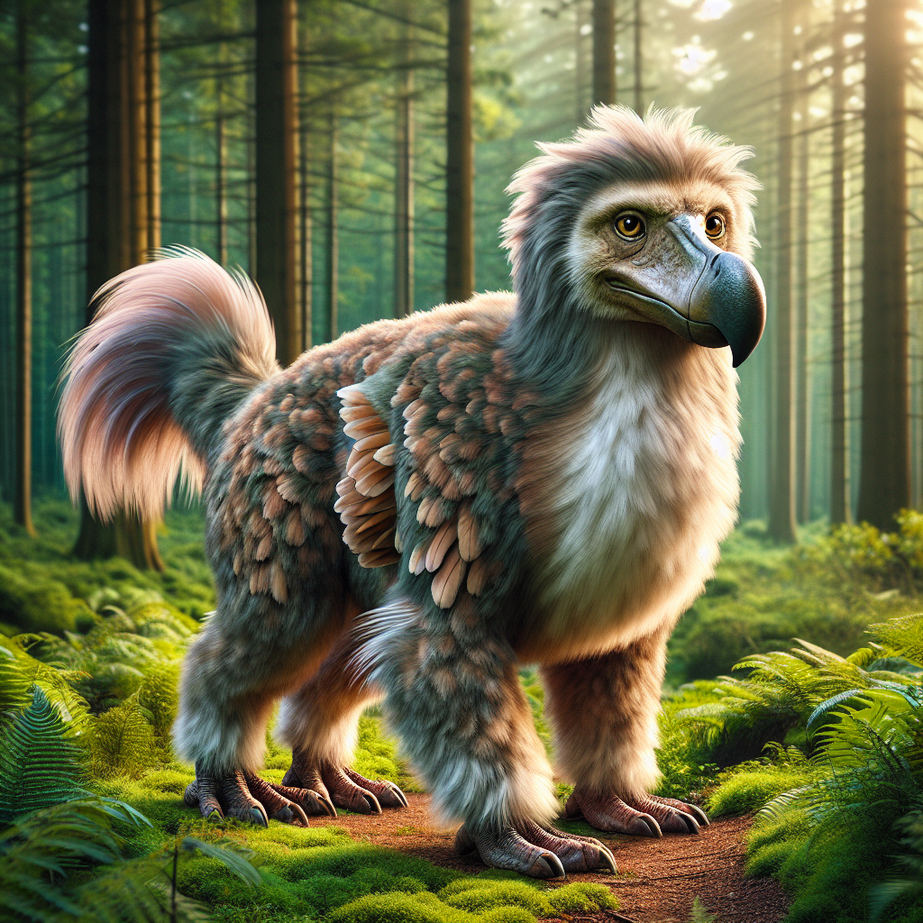 Dogrado, an AI-generated hybrid of dog and Dodo