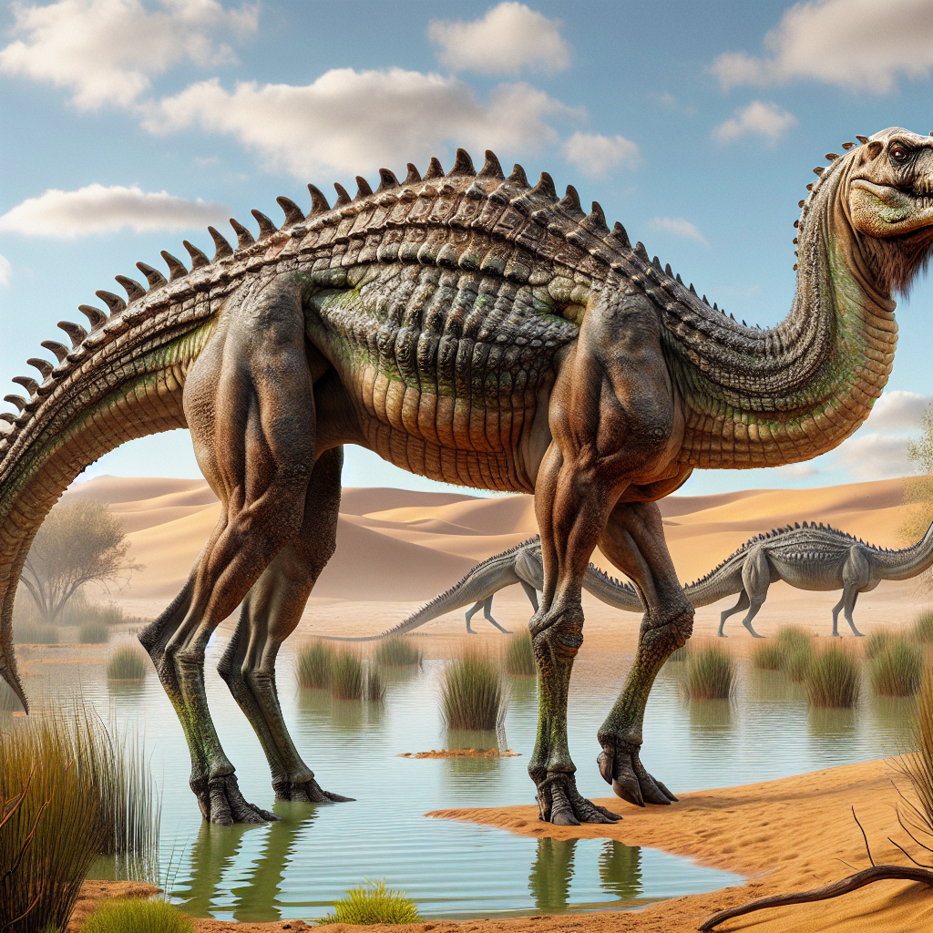 Crocamel, an AI-generated hybrid of Camel and Crocodile