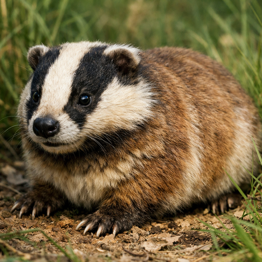Guinbadger, an AI-generated hybrid of Guinea Pig and Badger