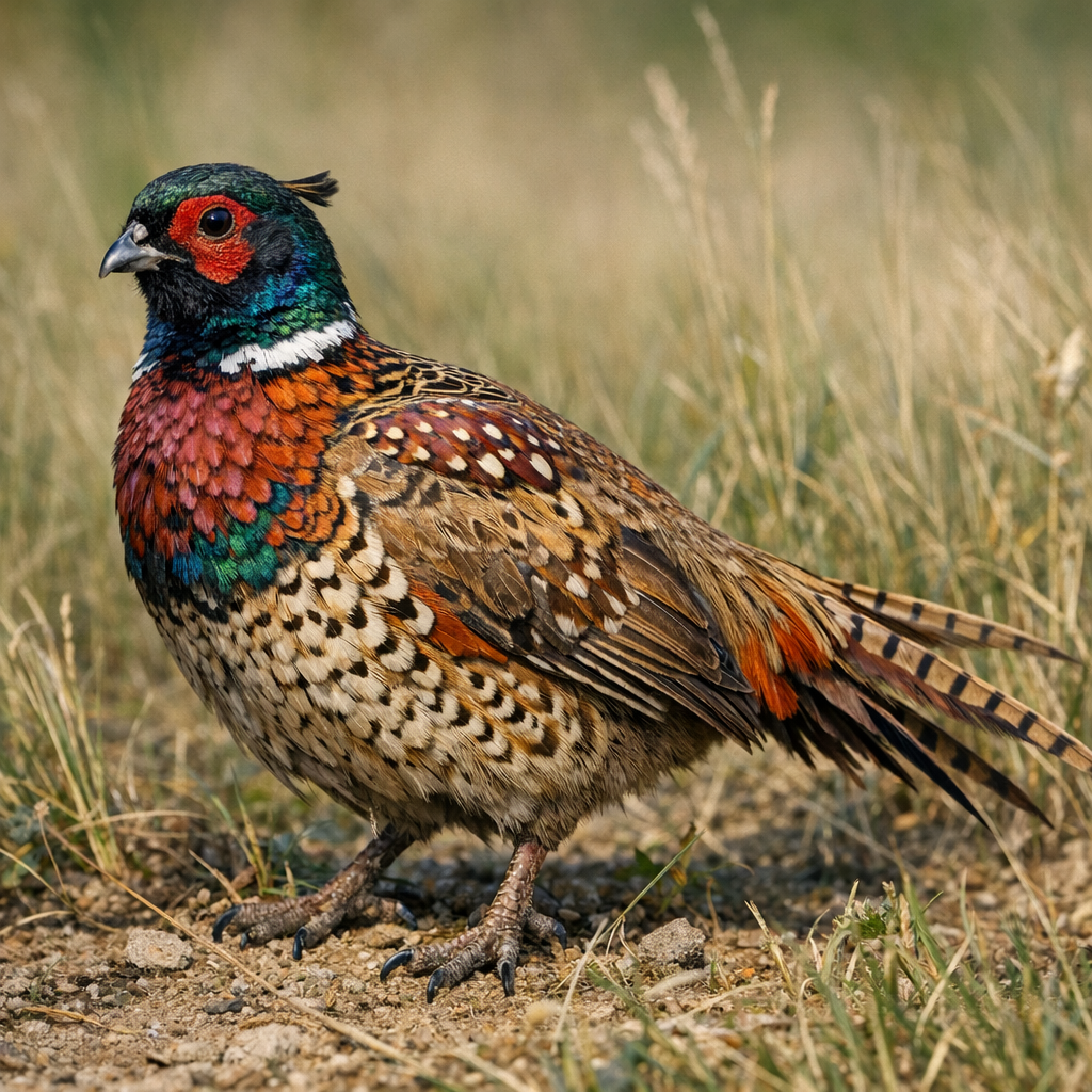 Phequail, an AI-generated hybrid of Pheasant and Quail