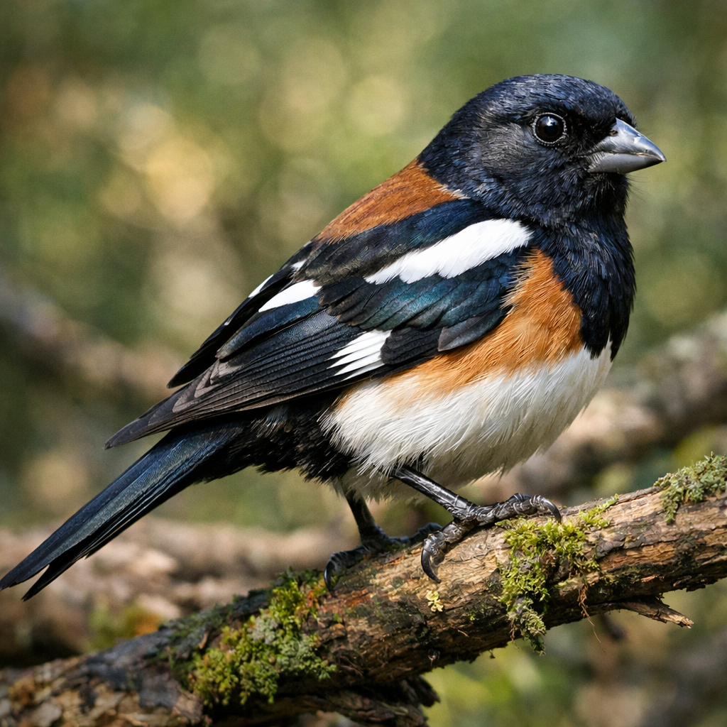 Finchpie, an AI-generated hybrid of Finch and Magpie