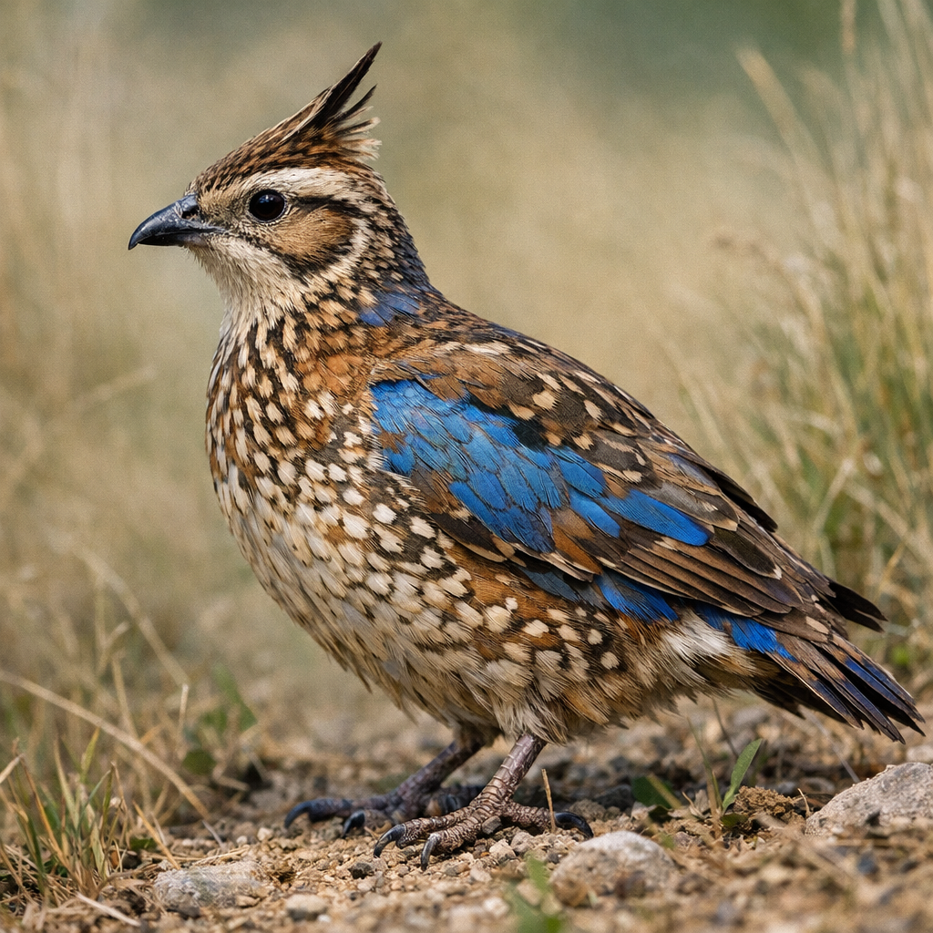 Larkail, an AI-generated hybrid of Lark and Quail