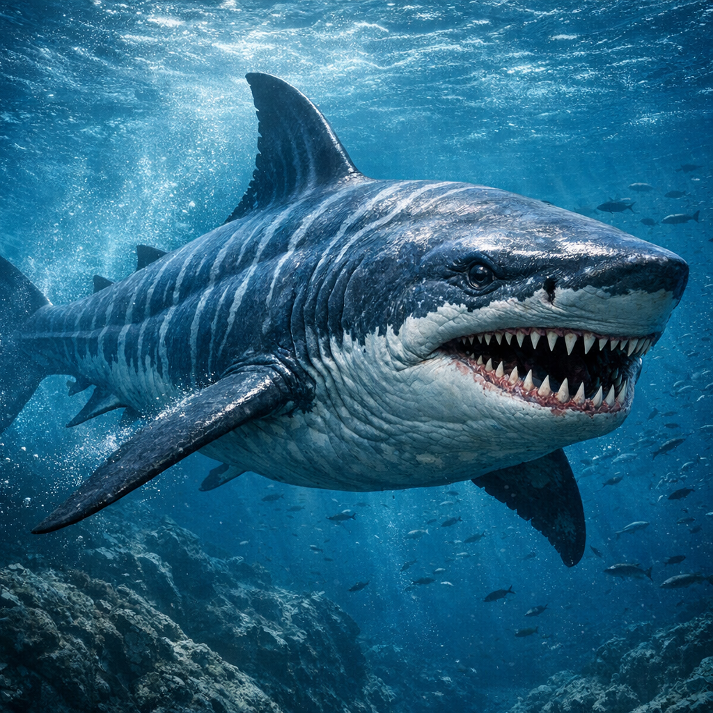 Whalark, an AI-generated hybrid of Whale and Shark