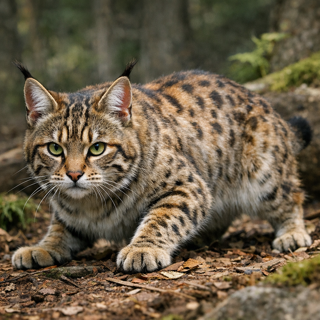 Lynxat, an AI-generated hybrid of Lynx and Cat