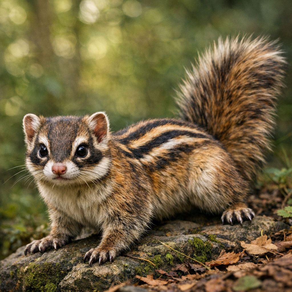 ChipFerret, an AI-generated hybrid of Chipmunk and Ferret