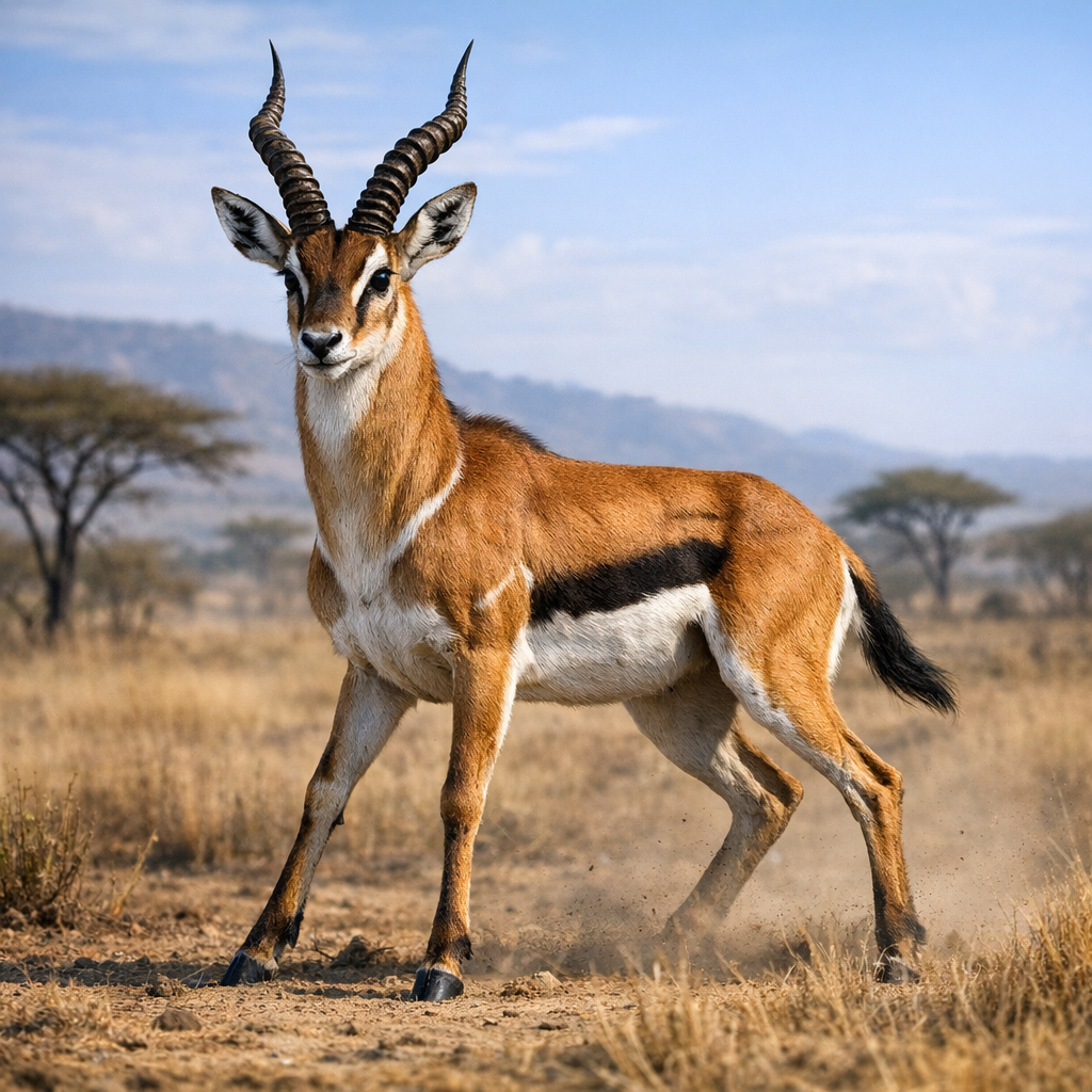 Gazelop, an AI-generated hybrid of Antelope and Gazelle