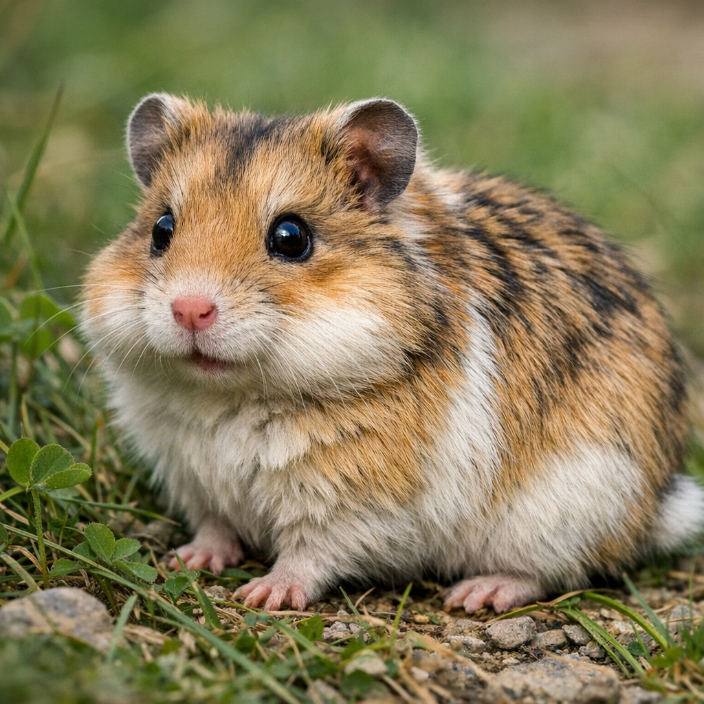 Guinster, an AI-generated hybrid of Guinea Pig and Hamster