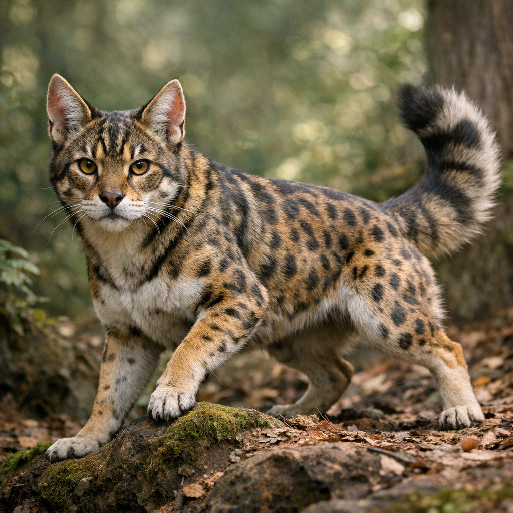 Cattog, an AI-generated hybrid of Cat and dog