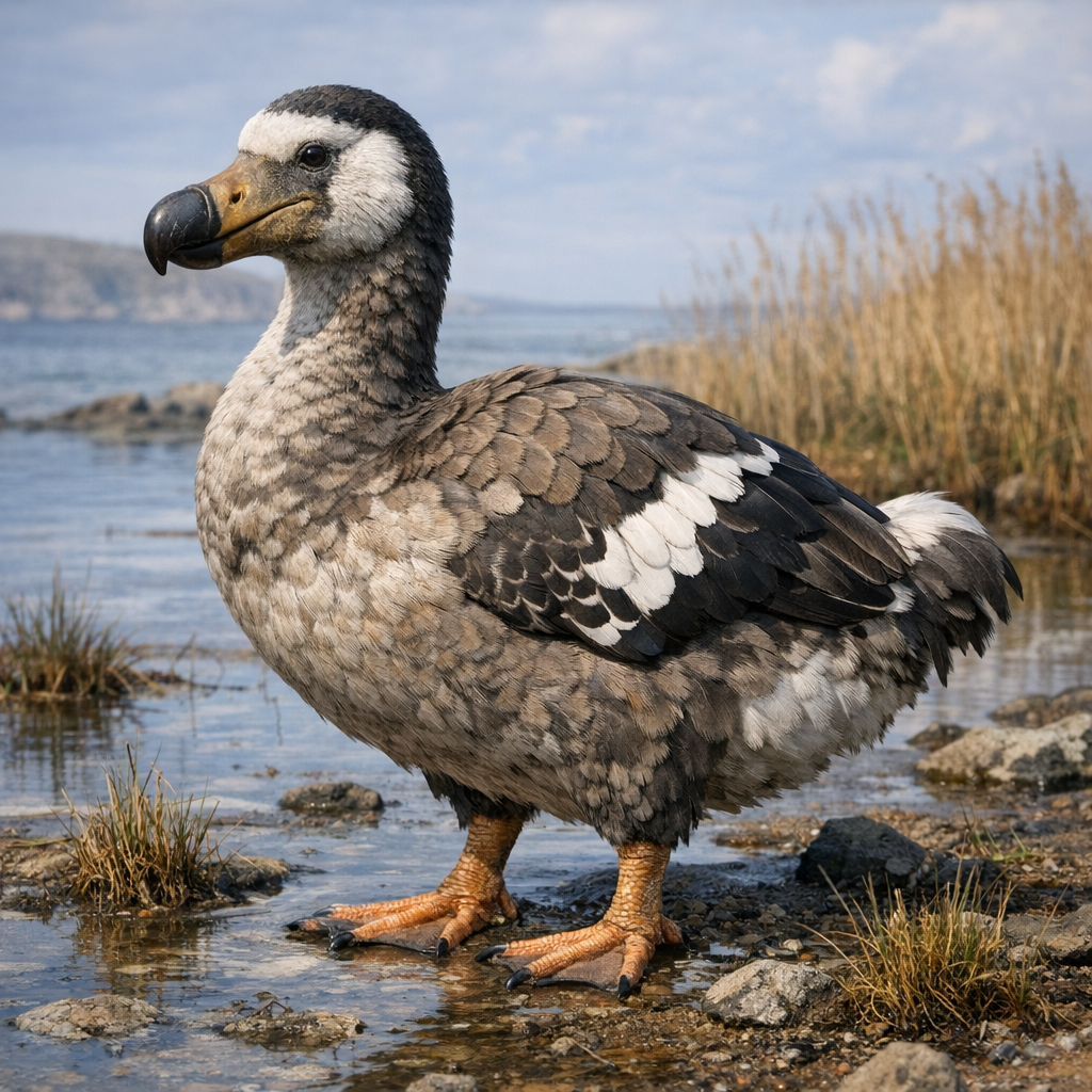 Dooose, an AI-generated hybrid of Dodo and Goose