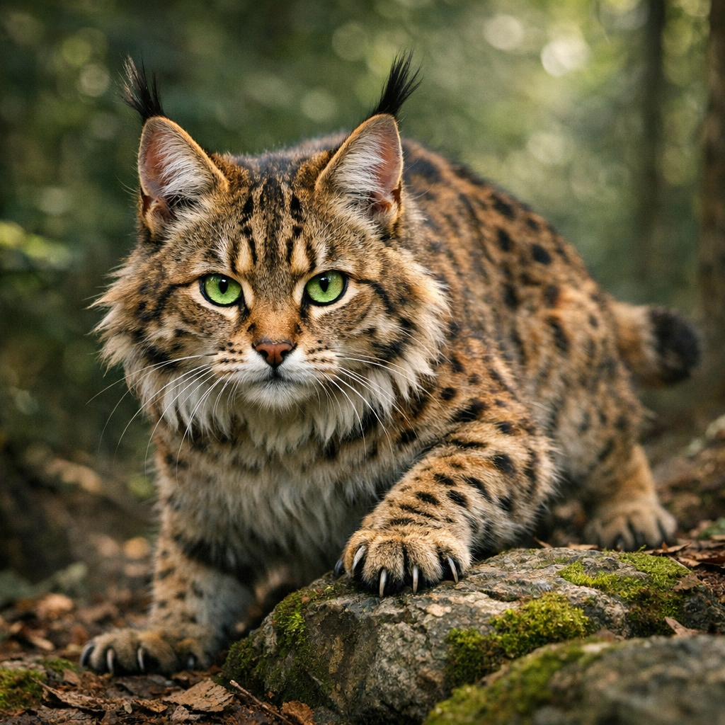 Catlynx, an AI-generated hybrid of Cat and Lynx
