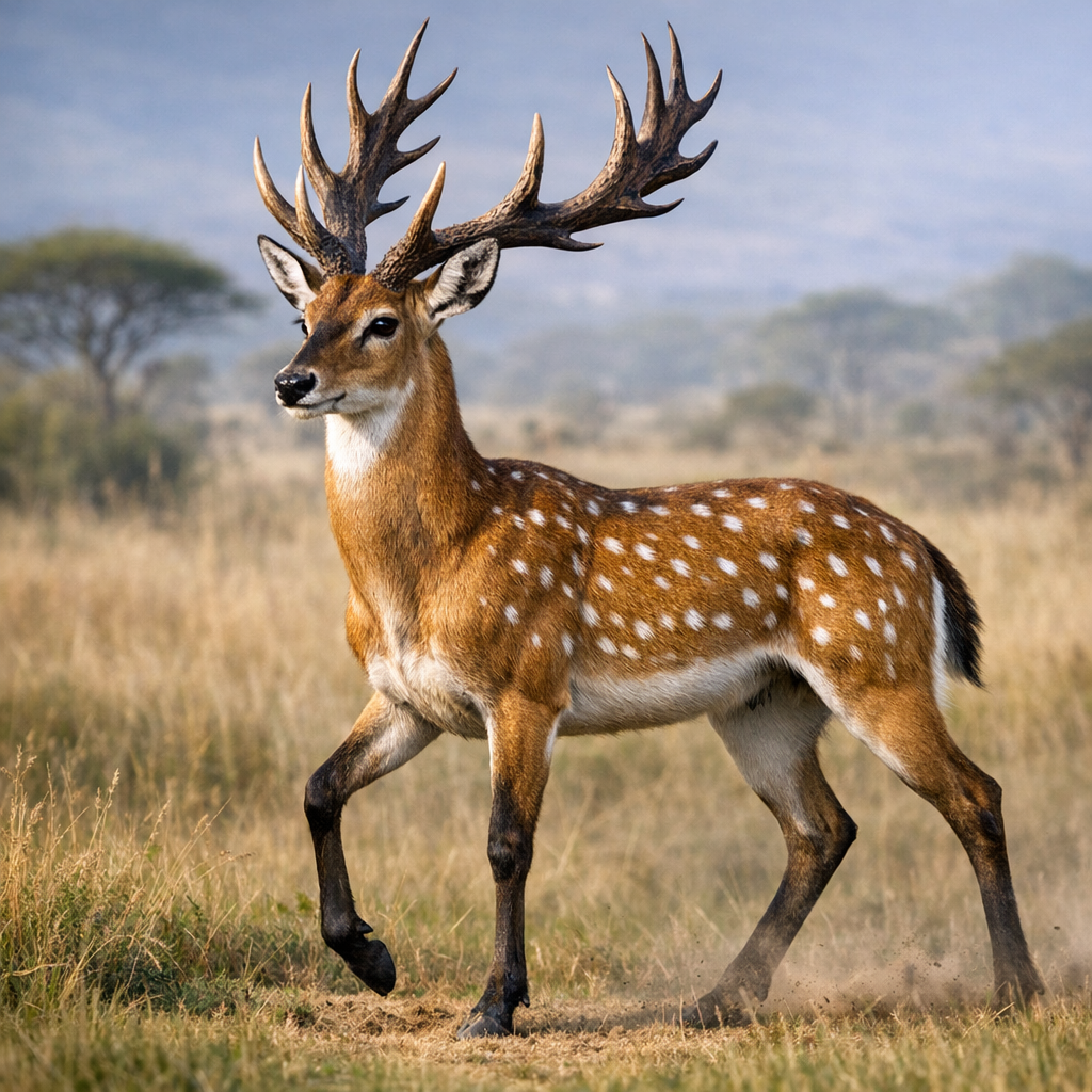 Antol deer, an AI-generated hybrid of Antelope and Deer
