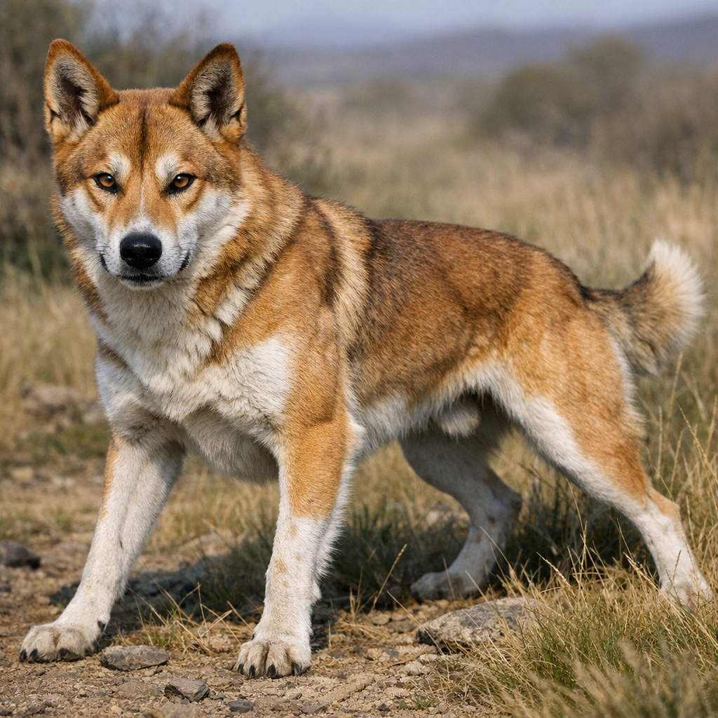 Doggingo, an AI-generated hybrid of Dingo and Dog
