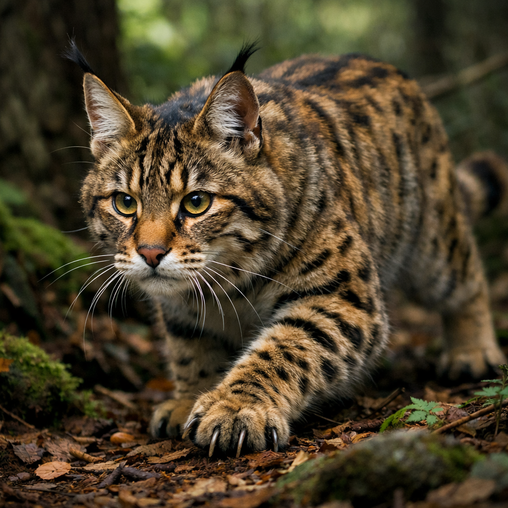 Lynxat, an AI-generated hybrid of Cat and Lynx