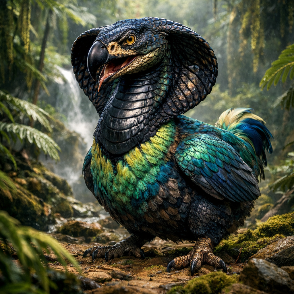 Cobodo, an AI-generated hybrid of Cobra and Dodo