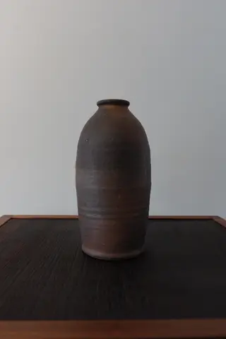 제주옹기 통형병(筒形甁)