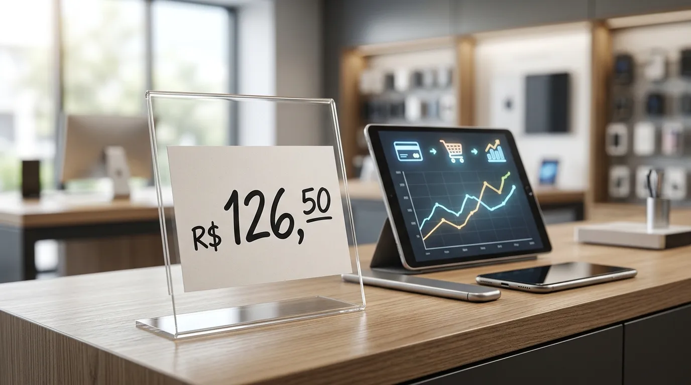 R$ 126,50 na vitrine: como reprecificar quando o imposto sai de dentro do preço
