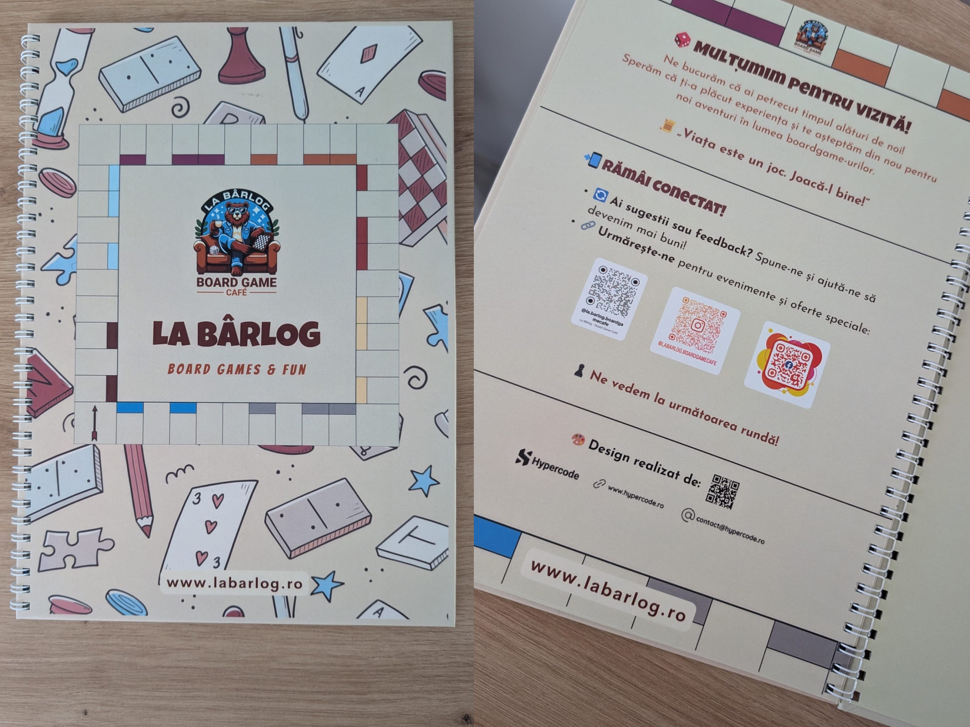 La Bârlog – Branding & Web Design cafenea boardgames 3