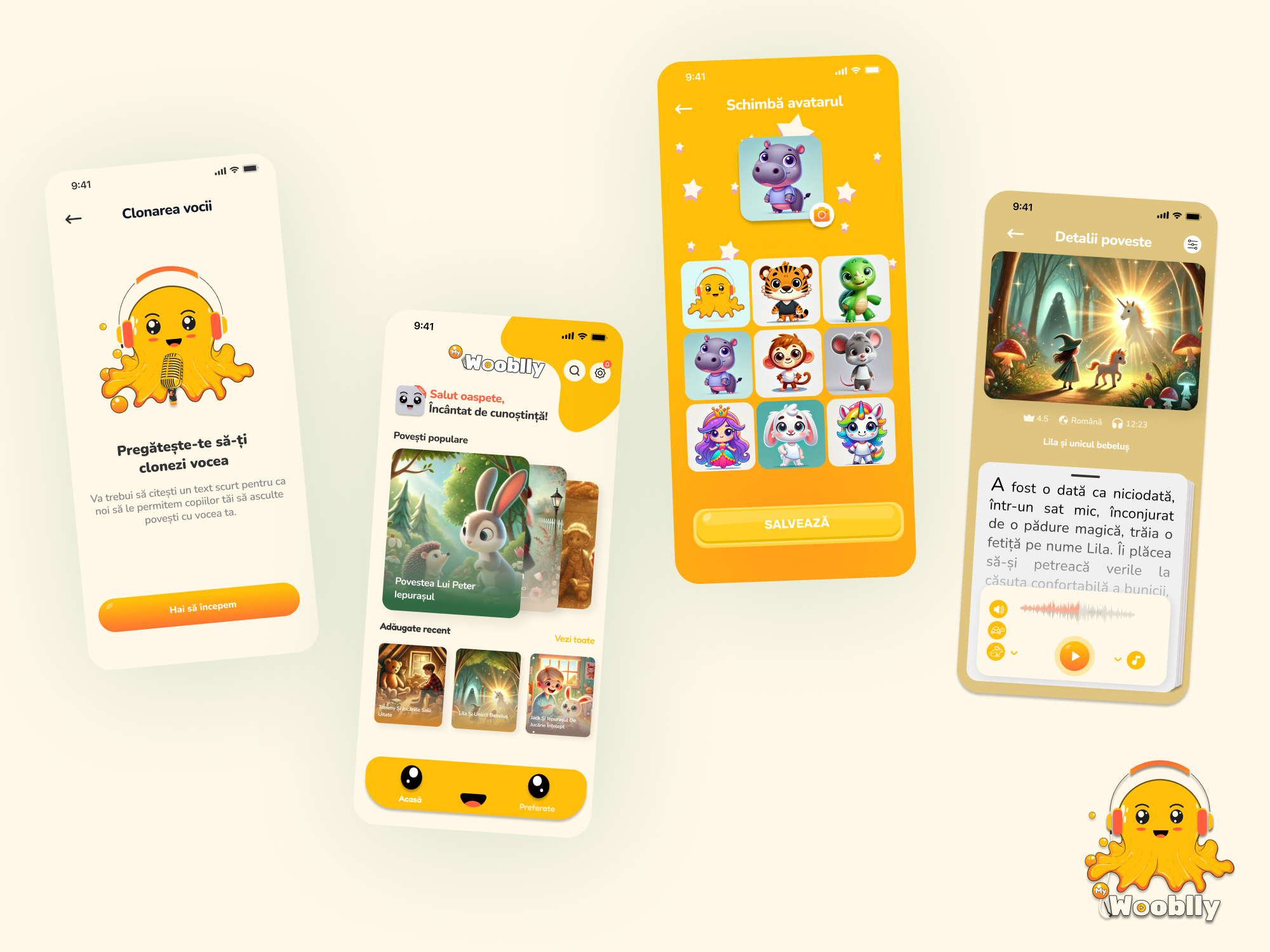 Wooblly – Aplicație mobilă cu AI pentru povești 1