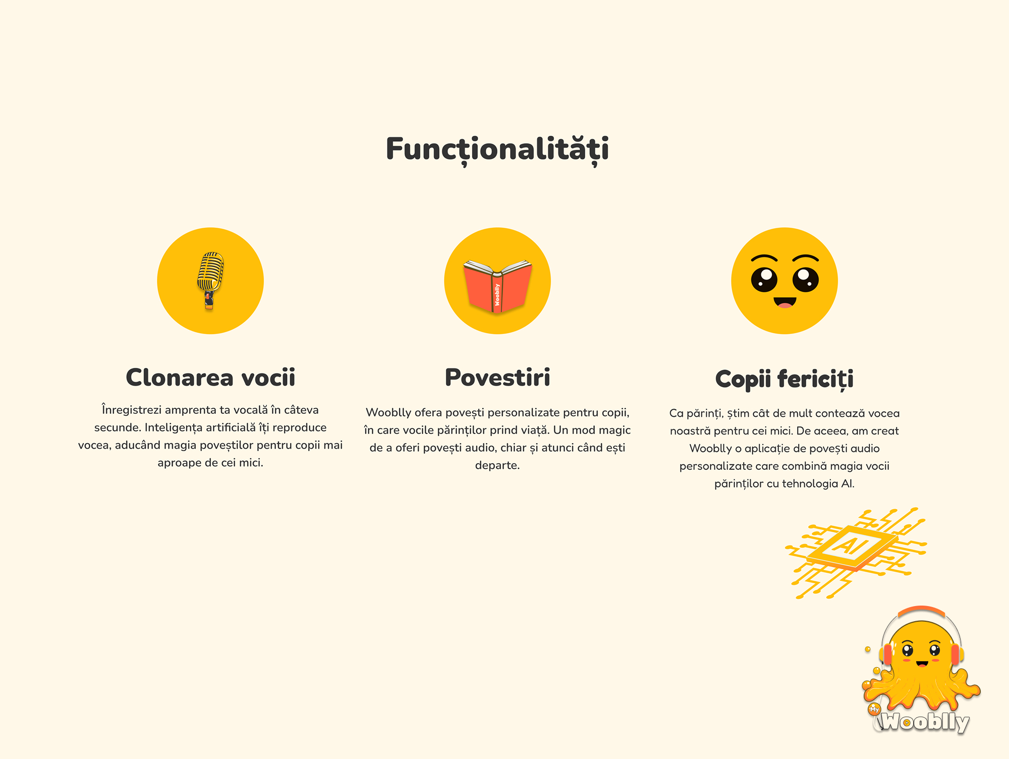 Wooblly – Aplicație mobilă cu AI pentru povești 3