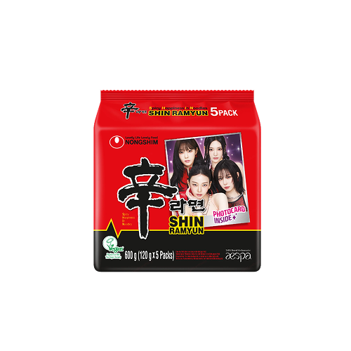 Nongshim Shin Ramyun Multipack (農心辛拉麵5包裝)