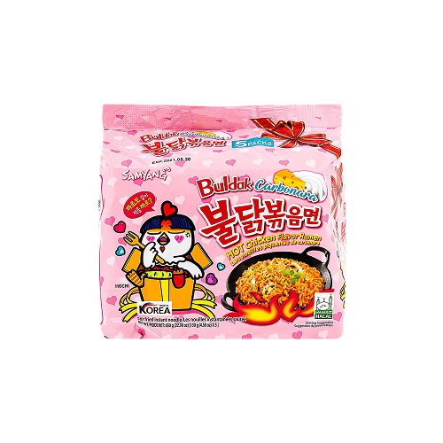 Samyang Hot Chicken Ramyun Carbonara Multipack (三養奶油白醬火辣雞麵5包裝)