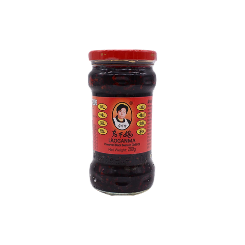 Lao Gan Ma Black Bean Chilli Oil (老干妈风味豆豉油制辣椒