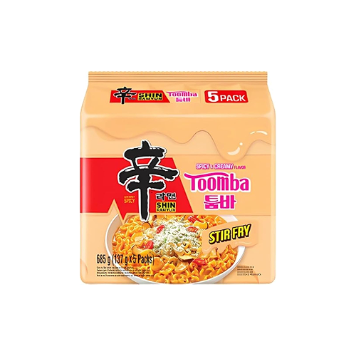 Nongshim Shin Ramyun Cheese Toomba Multipack (農心辛拉麵芝士Toomba 5包裝)