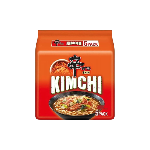 Nongshim Shin Ramyun Kimchi Multipack (農心辛拉麵泡菜味5包裝)
